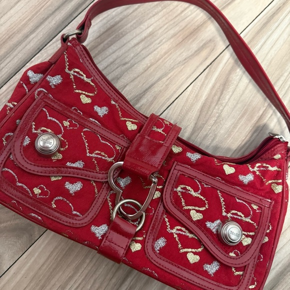 Mudd Y2K Heart Shoulder Bag - Picture 4 of 6